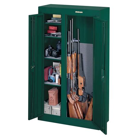 stack on 10 gun 2 door steel security cabinet|stack on gun cabinet standoffs.